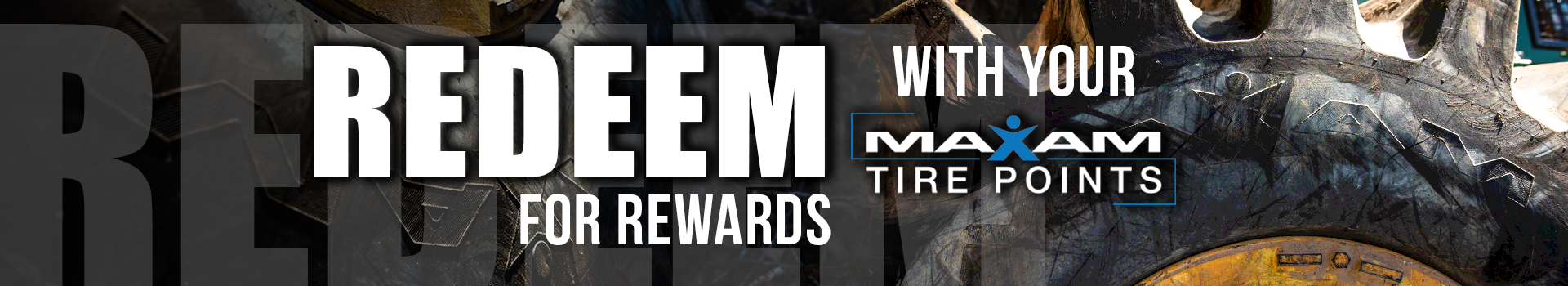 Redeem Maxam Tire Rewards